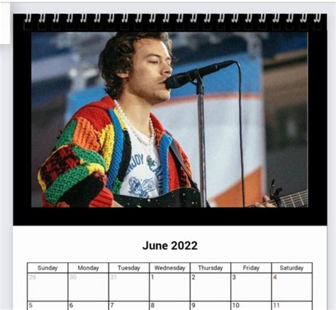 Harry Styles 2024 Calendar