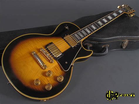 1974 Gibson Les Paul Custom Tobacco Sunburst Guitarpoint