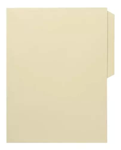 Folder Manila Oxford Tamaño Carta Color Crema 200 Piezas en venta