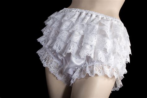 Nylon Nostalgia Frilly Knickers