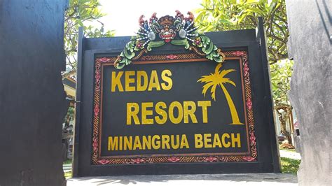 Kedas Resort Minangrua Beach Lampung Selatan YouTube