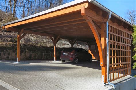 Carports Contemporary Garage Dresden By Holztechnik L Tzsch