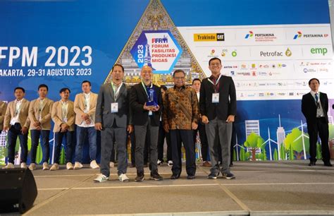 PT Pertamina Hulu Mahakam Raih Inovation Award Di Ajang FFPM 2023