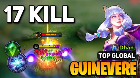 Guinevere One Shot Build Guinevere Best Build Top 1 Global By Dhan