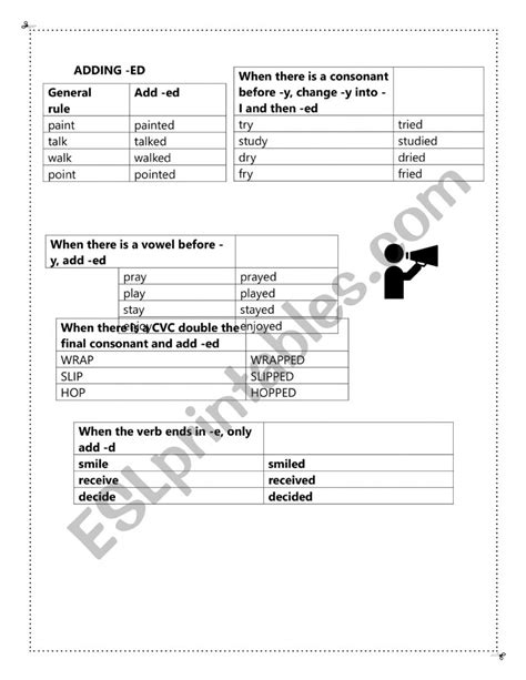 Adding Ed To Regular Verbs Part Two Series Esl Worksheet By Cris Hanny