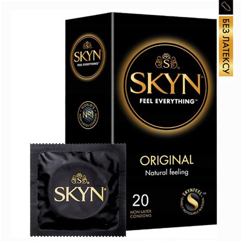 Купить Презервативы Skyn Original 20 шт безлатексные классические, цена ...