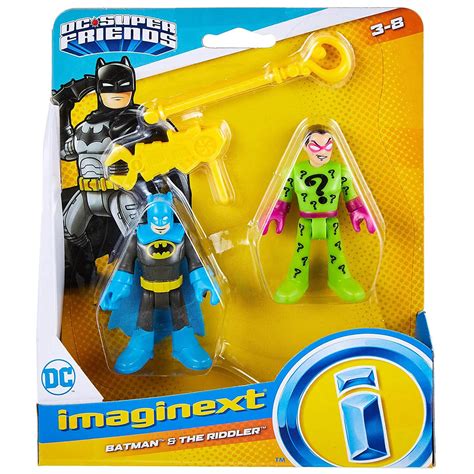 DC Super Friends Imaginext Batman & The Riddler Figures