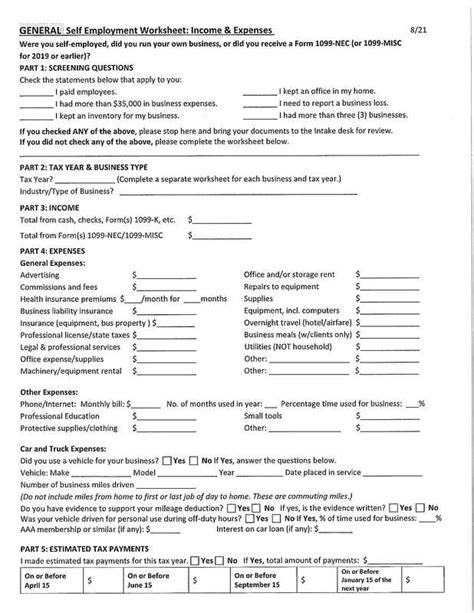 Fannie Mae Self Employed Income Worksheet Fill And Sign