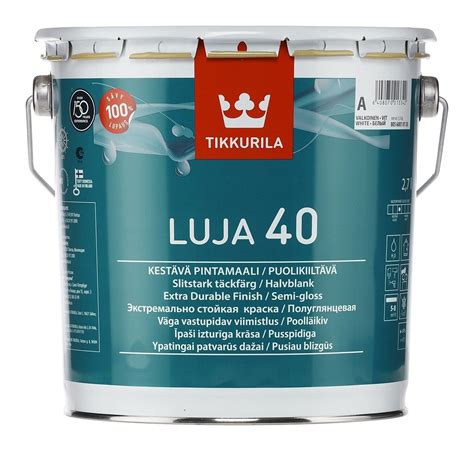 Краска экстра-стойкая LUJA 40 A п/гл - Colorika