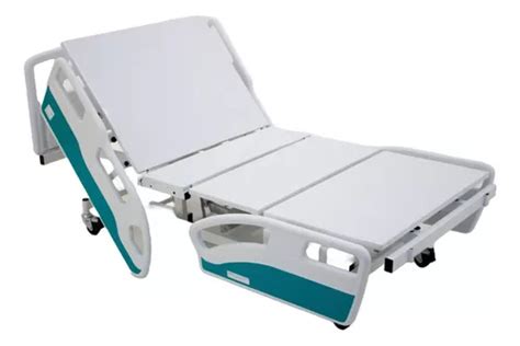 Cama Hospitalar Motorizada 3 Movimentos Luxo Grade Abs