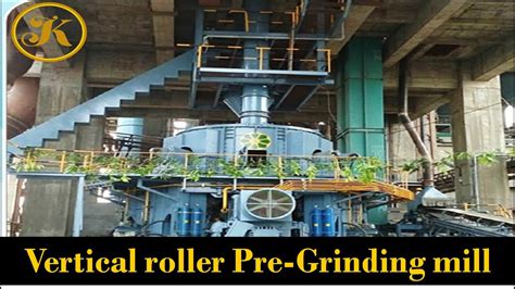 VRPM Vertical Roller Pre Grinding Mill For Clinker Grinding Make AMCL