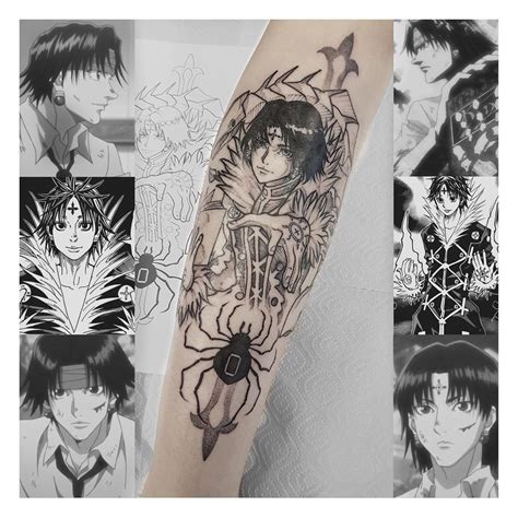 Chrollo Spider Tattoo 1999 : Chrollo Lucilfer Tattoo : Hunterxhunter ...