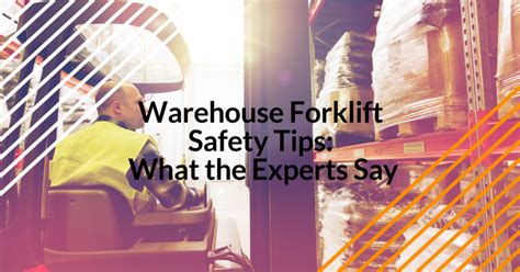 Warehouse Forklift Safety Tips What The Experts Say Certifyme