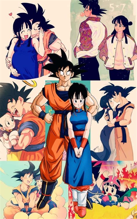 [100 ] Goku And Chichi Wallpapers