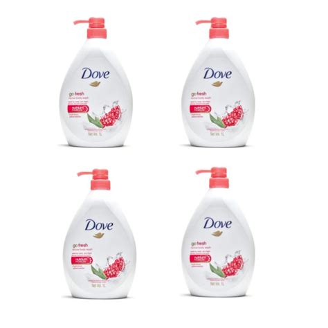 Bundle Of Dove Go Fresh Pomegranate And Lemon Verbena Revive Body