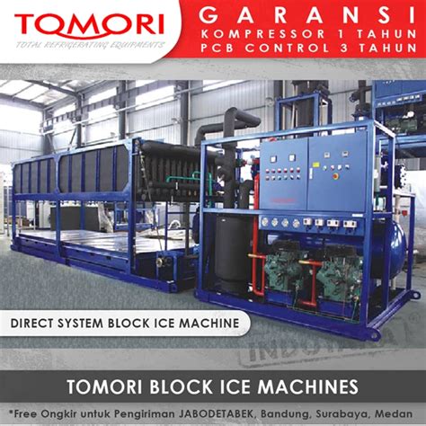 Jual Mesin Pembuat Es Balok Tomori Industrial Block Ice Machine Tmb B