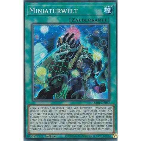 Miniaturwelt V Platinum Secret Rare Ra De V Platinum Secret