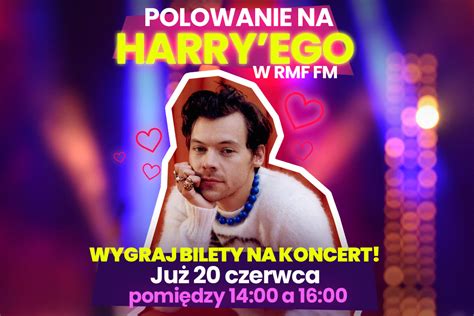 Upolujcie Bilety Na Harry Ego Stylesa Mamy Wej Ci Wki Na Jego Koncert