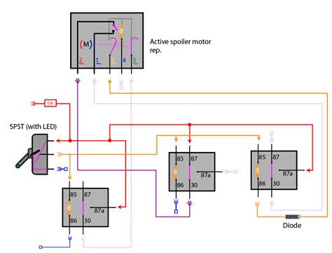 Help with active spoiler custom circuit | Supra Forums