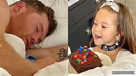 Adorable Canelo S Daughter And Wife Surprise Him On His B Day With A Cake Canelo So Happy Turns