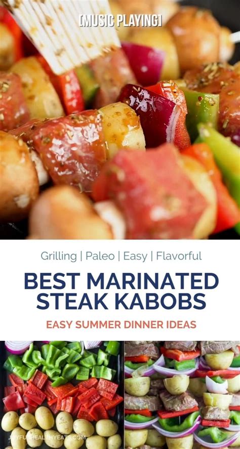 The Best Marinated Steak Kabobs Artofit