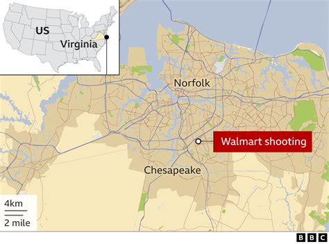 Us Walmart Shooting Manager Kills Six At Virginia Supermarket Bbc News