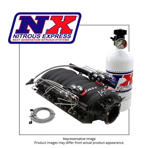 NITROUS EXPRESS FAST 102MM INTAKE MANIFOLD WITH SHARK DIRECT PORT FOR