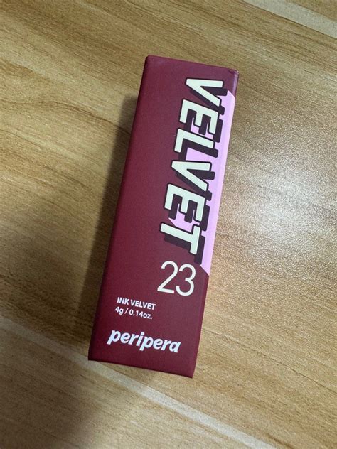 Peripera Ink Velvet Lip Tint In Nutty Nude 23 Beauty Personal Care