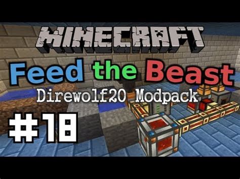 Minecraft FTB Direwolf 20 Pack 18 Setzlinge In Energie Umwandeln