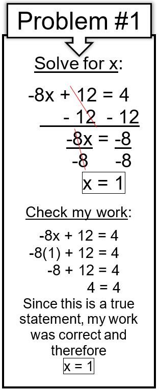 1 Two Step Equations Math In Demand