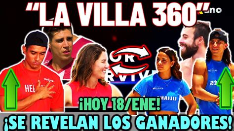 DESTAPAN Quien GANA La VILLA 360 Hoy Jueves 18 De ENERO Ellos Se