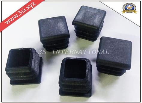 LDPE Plastic Square Pipe Plugs For Tube Pipe Furniture YZF E62