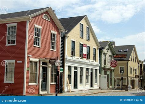 New Bedford Ma 19th Century Houses Editorial Photography Image Of North Houses 19421637