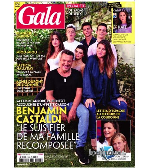 Photo Benjamin Castaldi Sa Femme Aurore Et Leurs Enfants Respectifs