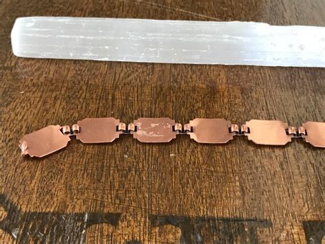 Copper Tourist Bracelet Link Bracelet Southwest D Gem