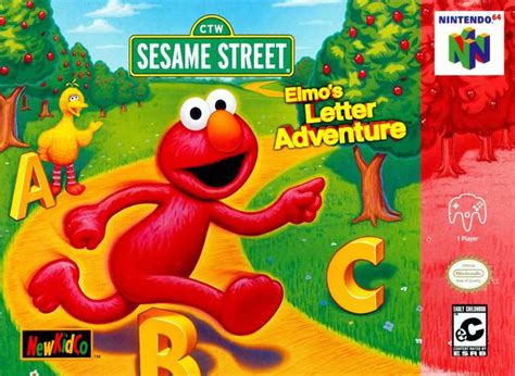 Elmo S Letter Adventure Nintendo Game