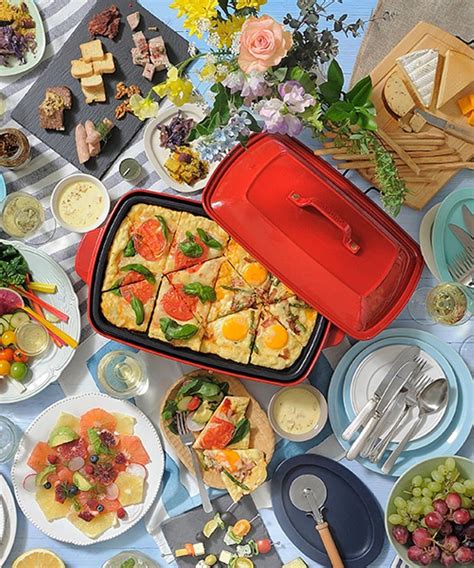 Buy Bruno BOE W Hot Plate Grande Size Main Body Types Takoyaki Flat Surface Deep Pot