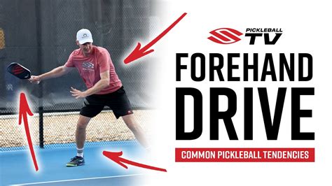 Clearing Up Misconceptions On The FOREHAND DRIVE In Pickleball