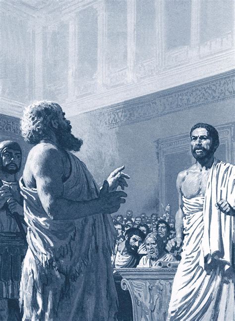 Plato's Apology: Socrates' Defense at His Trial Before Execution