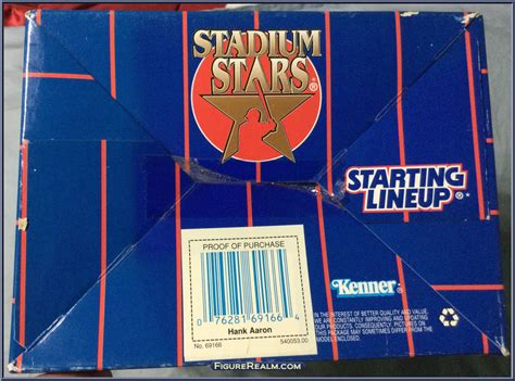 Hank Aaron Starting Lineup Stadium Stars 1997 Series Kenner