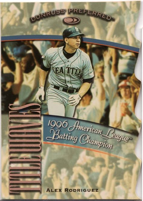 日本代購代標第一品牌樂淘letaoアレックス ロドリゲス 1998 Donruss Preferred Title Waves 16