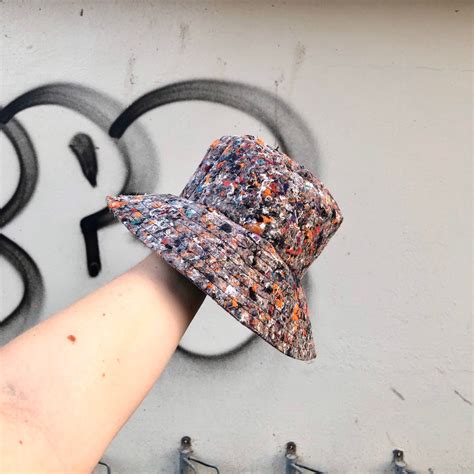 Recycled Material Bucket Hat By Ingrid Zijlema Unique Cool