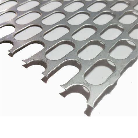 Stainless Steel Slotted Perforated Sheet X X X