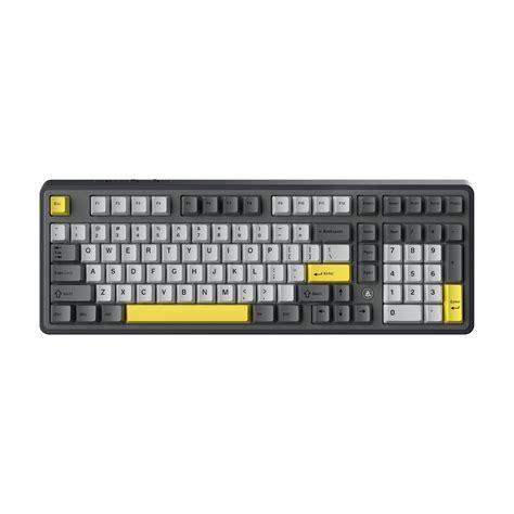 Ajazz AK980 Gaming Mechanical Keyboard with Color Screen 98 Keys RGB ...