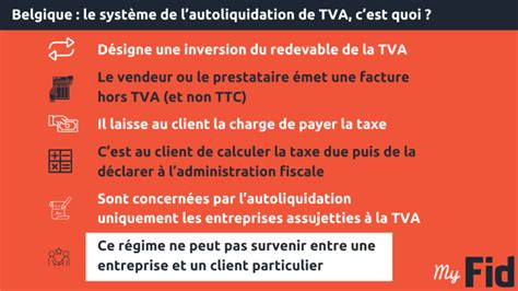 Comment Calculer La TVA En Belgique Ressources MyFid