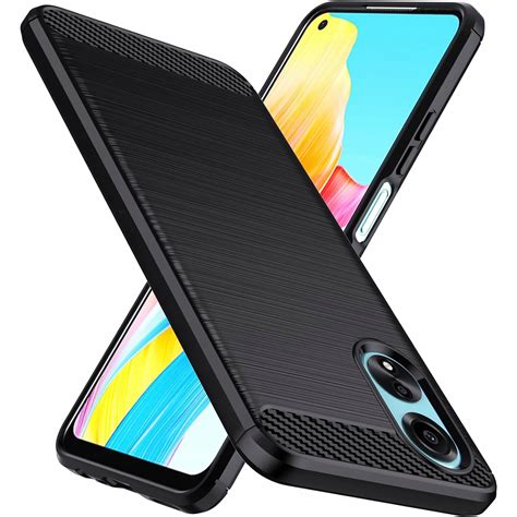 ETUI PANCERNE karbon carbon case do OPPO A78 4G SZKŁO HARTOWANE 9H