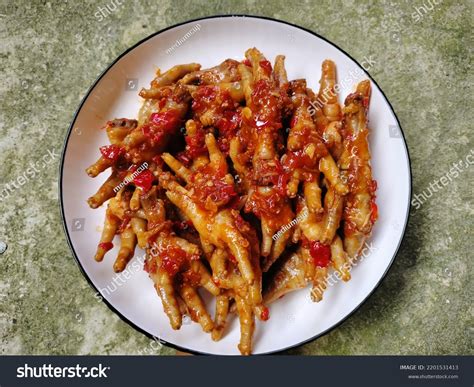 Tumis Ceker Pedas Ceker Balado Ceker Stock Photo 2201531413 | Shutterstock