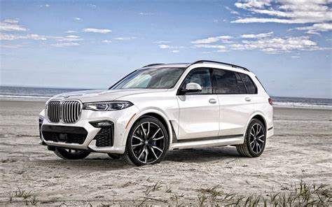 Download wallpapers BMW X7 xDrive50i M Sport, 2019, G07, exterior ...