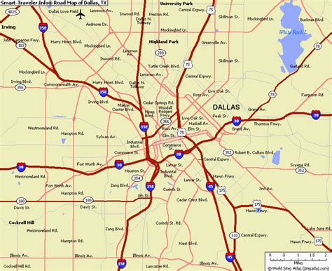 Map Of Dallas County Texas Map Of Texas Dallas Business Ideas 2013 ...