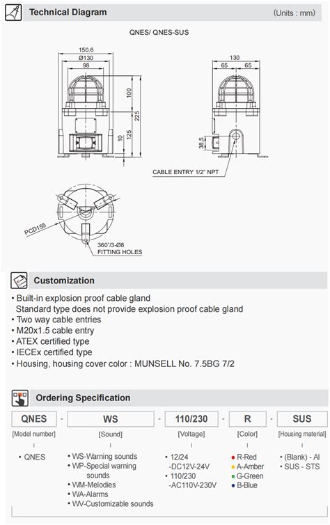 Explosion Proof Led Signal Kntech